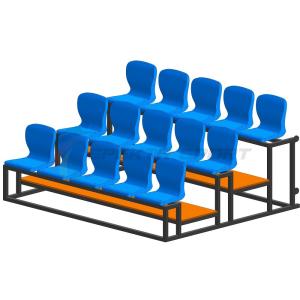 Купить Трибуна мобильная 3 ряда сиденья пластиковые на 15 мест в Судогде 