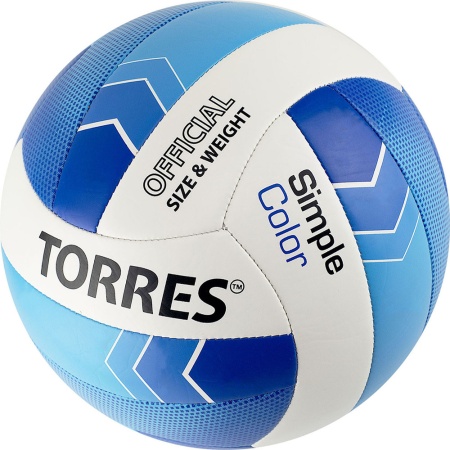 Купить Мяч волейбольный Torres Simple Color любительский р.5 в Судогде 